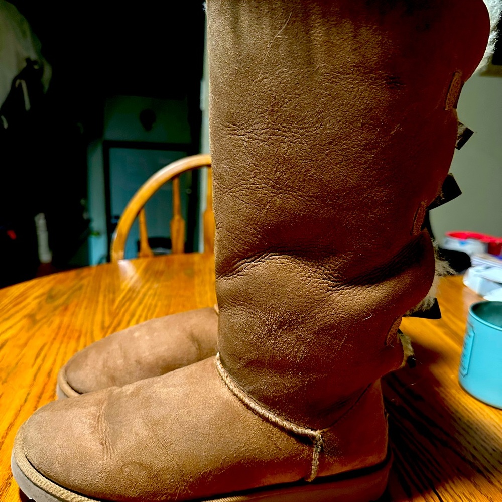 Ugg Bailey Bow Boots Size 10